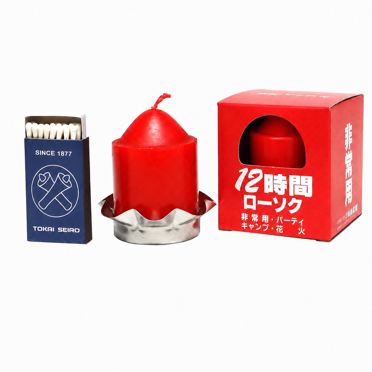非常用12時間(燭台・マッチ付)